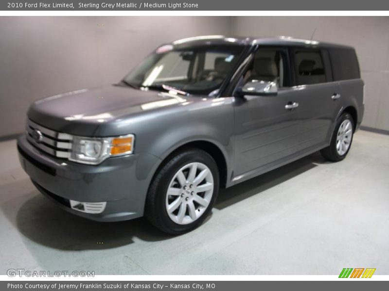 Sterling Grey Metallic / Medium Light Stone 2010 Ford Flex Limited