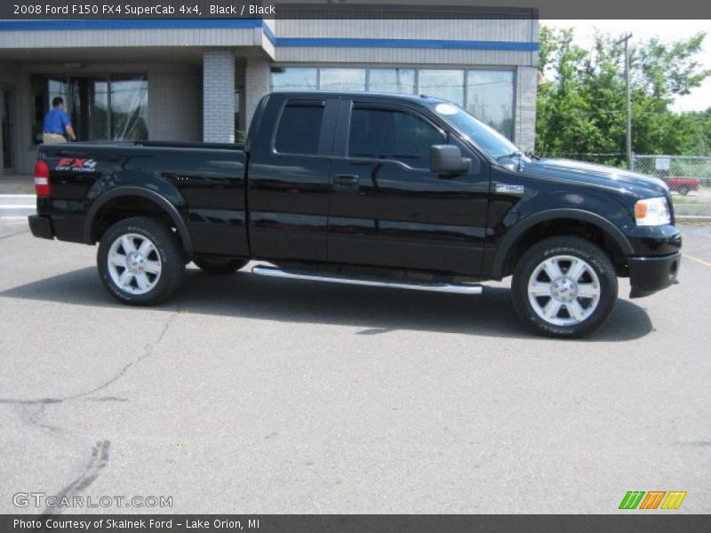 Black / Black 2008 Ford F150 FX4 SuperCab 4x4
