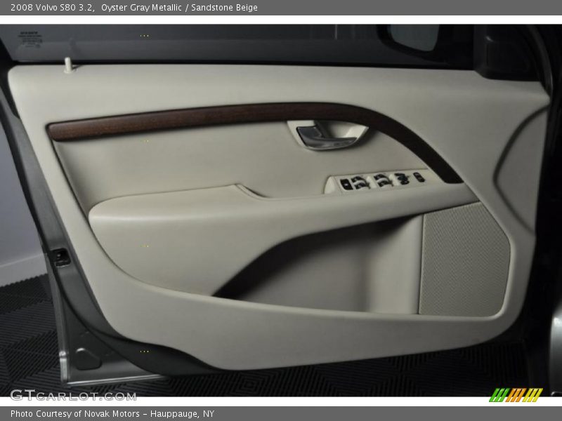 Oyster Gray Metallic / Sandstone Beige 2008 Volvo S80 3.2