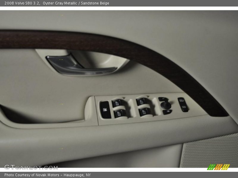 Oyster Gray Metallic / Sandstone Beige 2008 Volvo S80 3.2