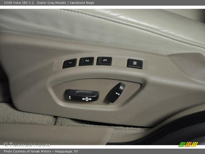 Oyster Gray Metallic / Sandstone Beige 2008 Volvo S80 3.2