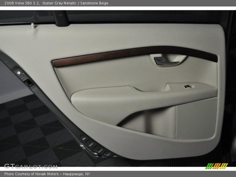 Oyster Gray Metallic / Sandstone Beige 2008 Volvo S80 3.2