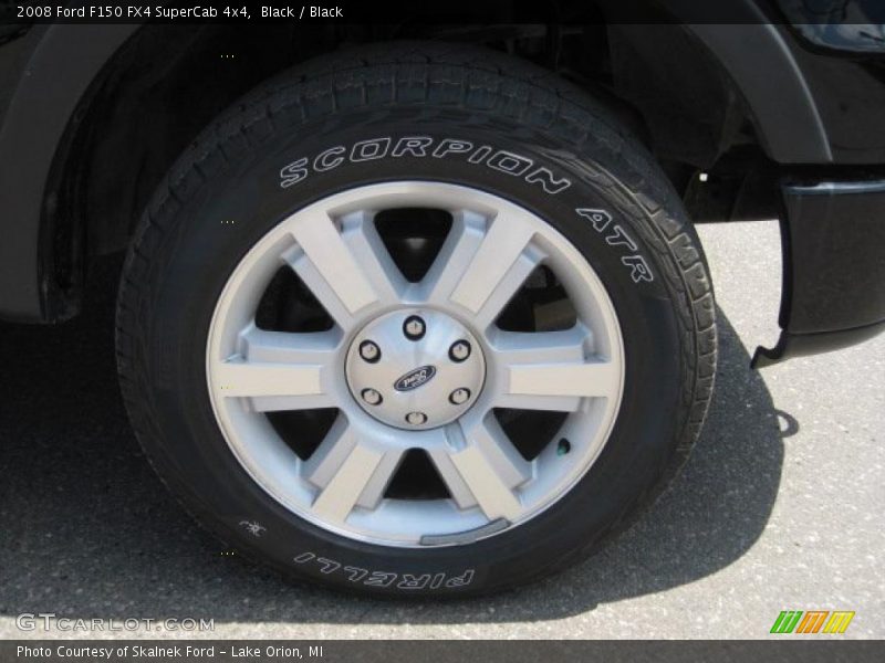 Black / Black 2008 Ford F150 FX4 SuperCab 4x4