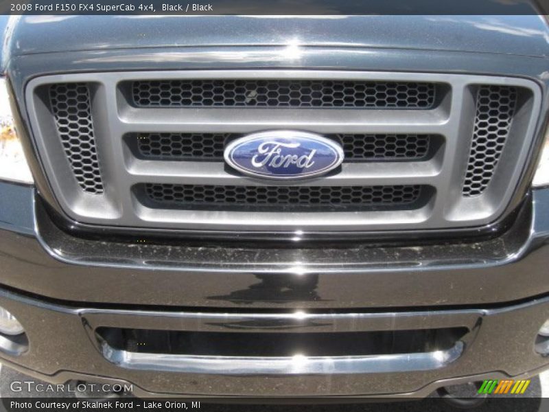 Black / Black 2008 Ford F150 FX4 SuperCab 4x4