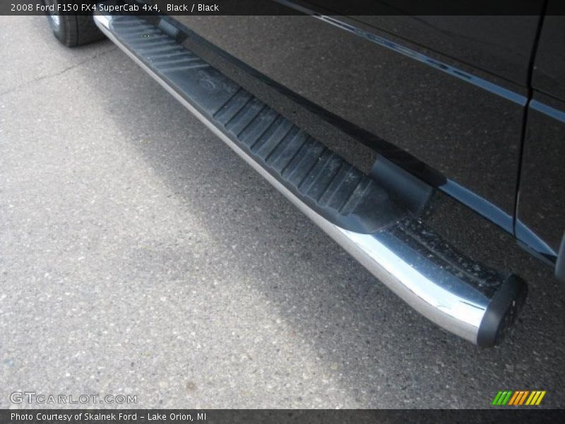 Black / Black 2008 Ford F150 FX4 SuperCab 4x4