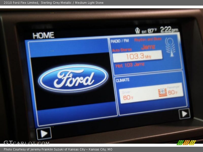 Sterling Grey Metallic / Medium Light Stone 2010 Ford Flex Limited