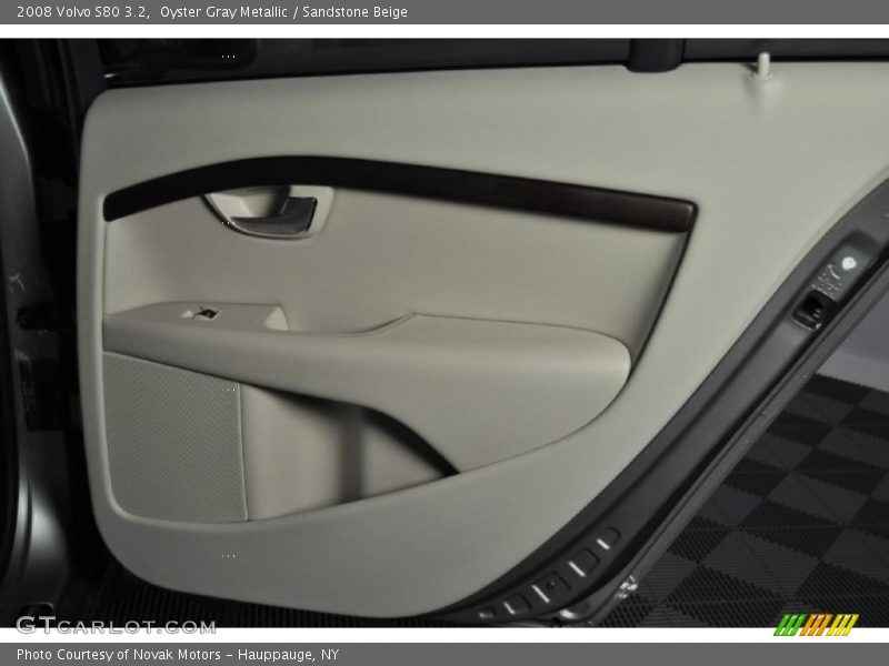Oyster Gray Metallic / Sandstone Beige 2008 Volvo S80 3.2