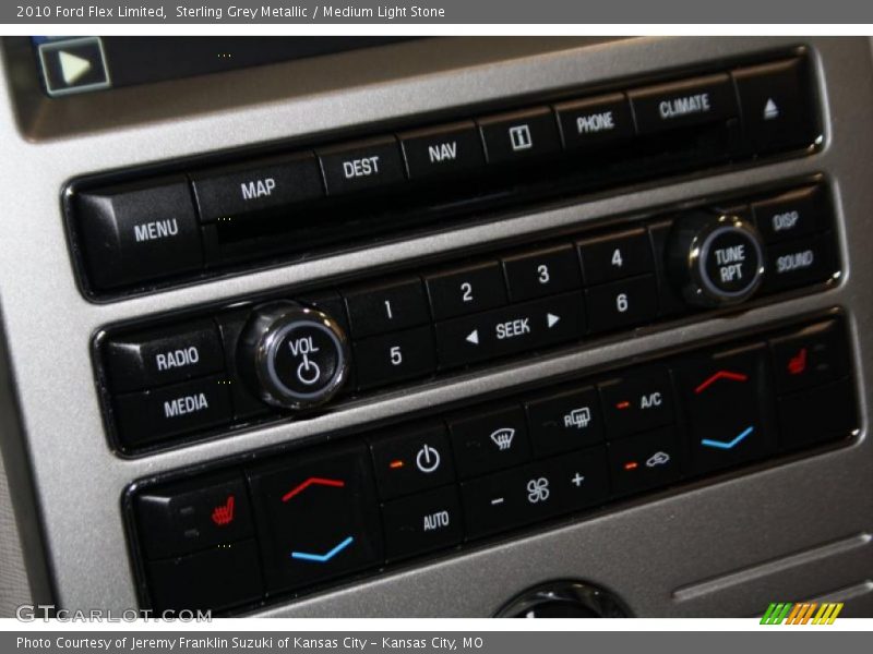 Sterling Grey Metallic / Medium Light Stone 2010 Ford Flex Limited