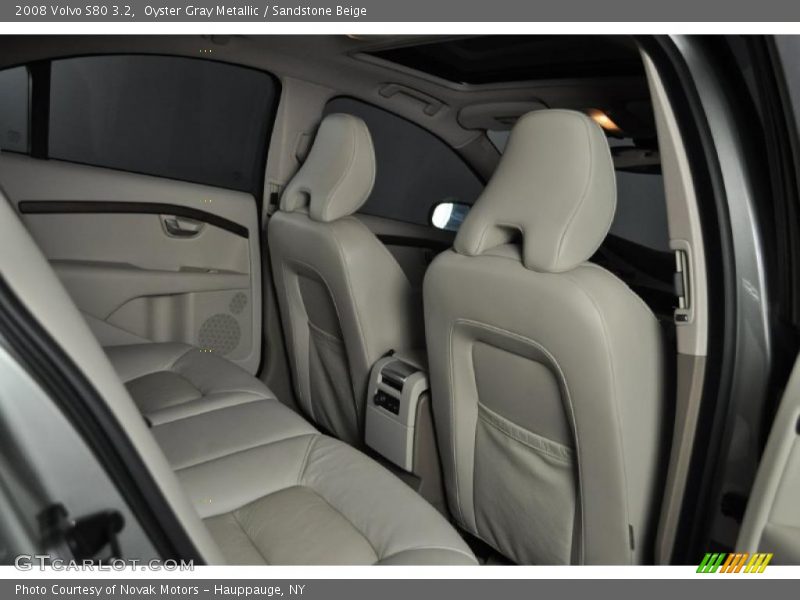 Oyster Gray Metallic / Sandstone Beige 2008 Volvo S80 3.2