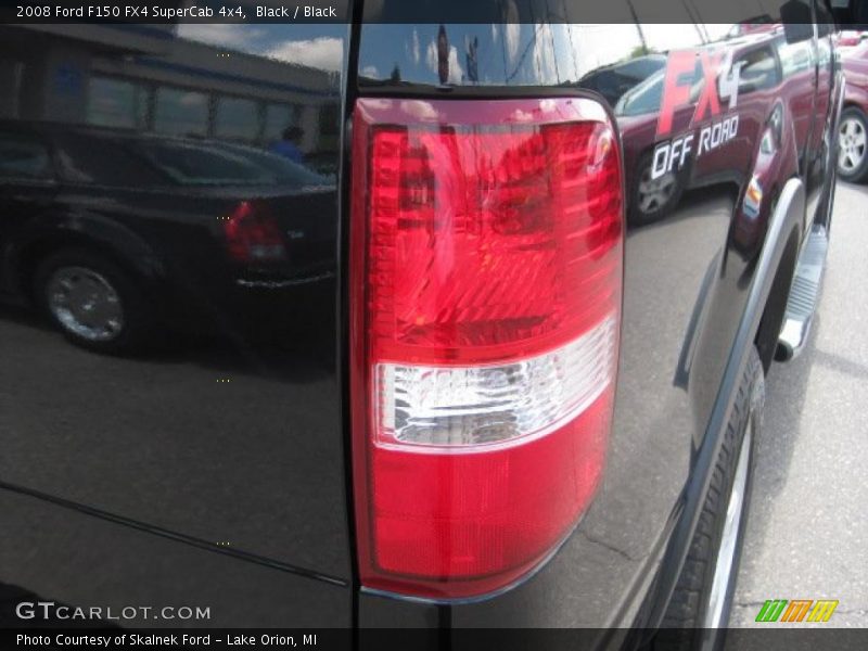 Black / Black 2008 Ford F150 FX4 SuperCab 4x4