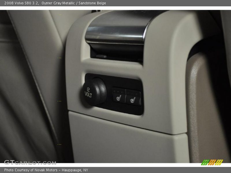 Oyster Gray Metallic / Sandstone Beige 2008 Volvo S80 3.2