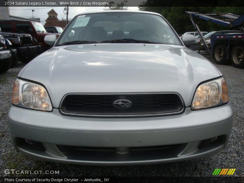 White Birch / Gray Moquette 2004 Subaru Legacy L Sedan