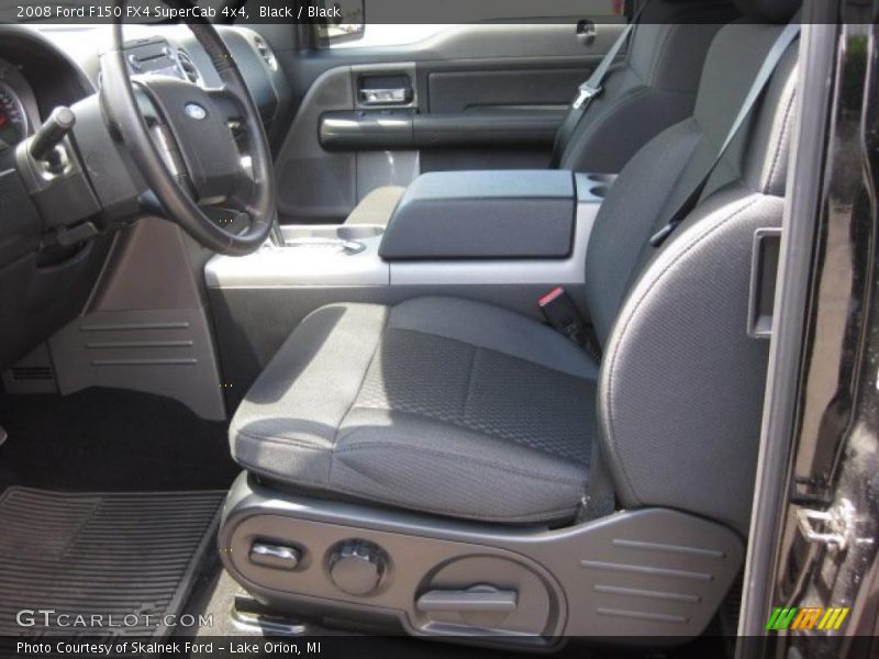 Black / Black 2008 Ford F150 FX4 SuperCab 4x4
