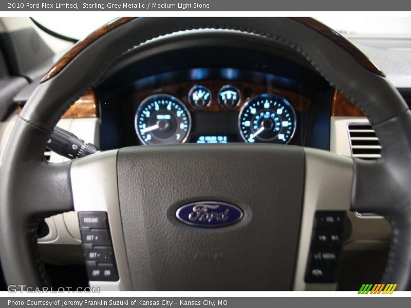 Sterling Grey Metallic / Medium Light Stone 2010 Ford Flex Limited