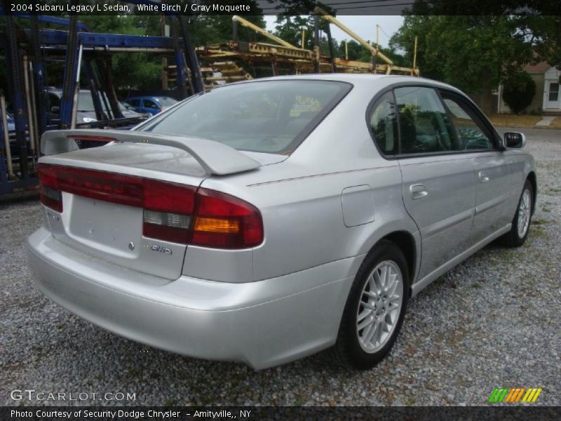 White Birch / Gray Moquette 2004 Subaru Legacy L Sedan