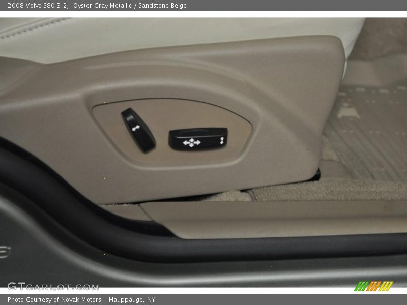 Oyster Gray Metallic / Sandstone Beige 2008 Volvo S80 3.2