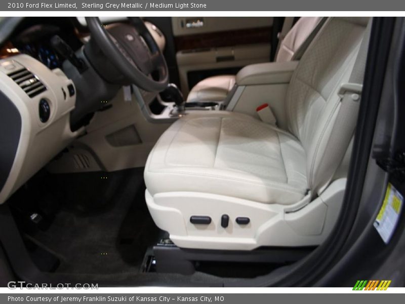 Sterling Grey Metallic / Medium Light Stone 2010 Ford Flex Limited