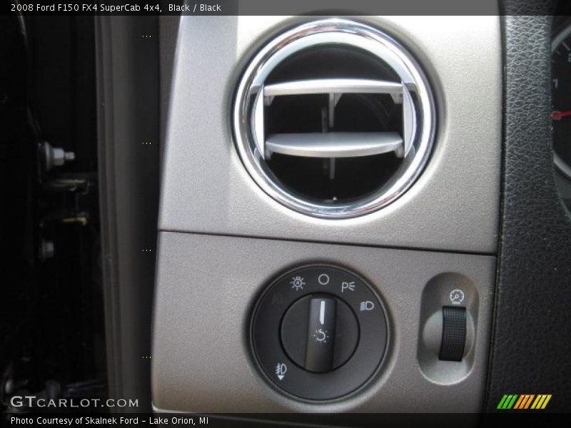 Black / Black 2008 Ford F150 FX4 SuperCab 4x4