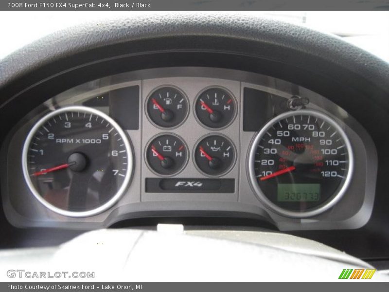 Black / Black 2008 Ford F150 FX4 SuperCab 4x4