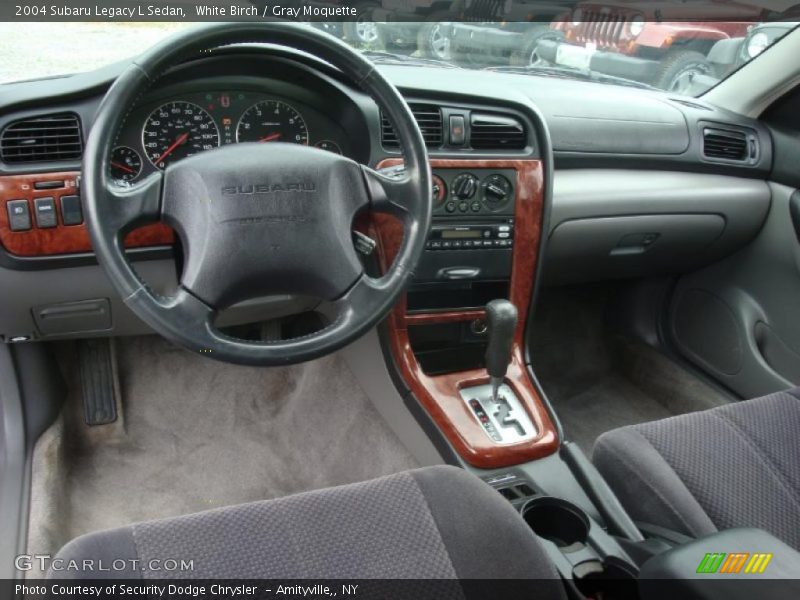 White Birch / Gray Moquette 2004 Subaru Legacy L Sedan