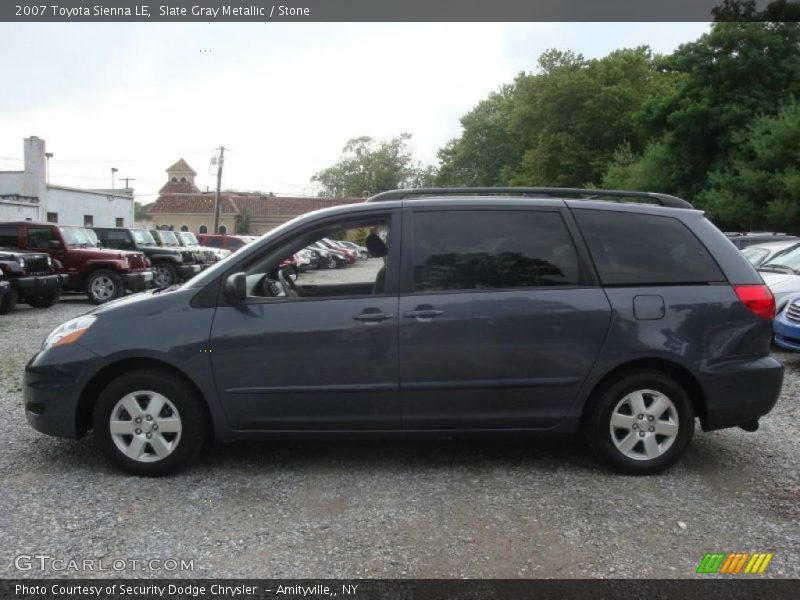Slate Gray Metallic / Stone 2007 Toyota Sienna LE