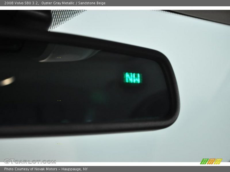 Oyster Gray Metallic / Sandstone Beige 2008 Volvo S80 3.2