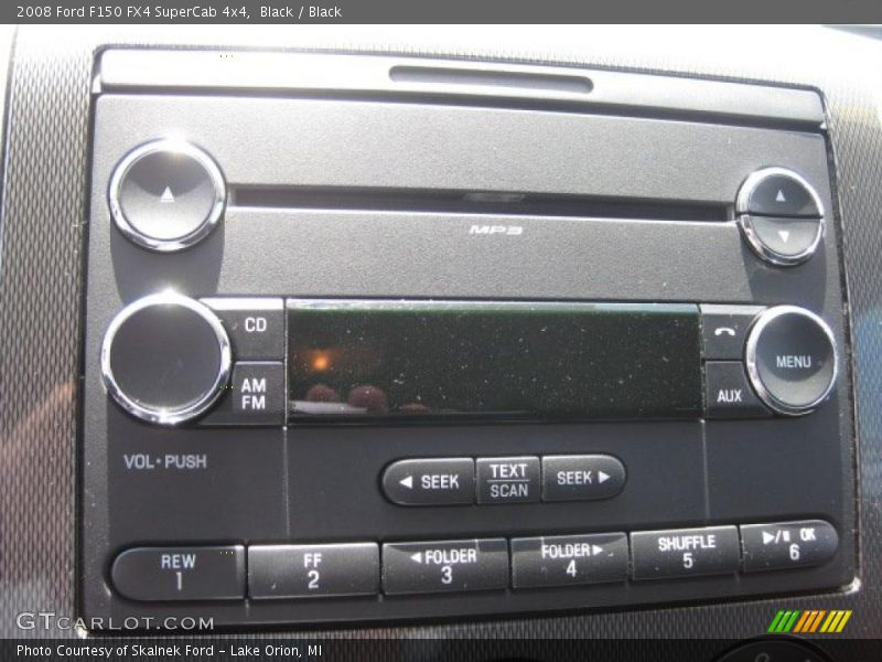 Black / Black 2008 Ford F150 FX4 SuperCab 4x4