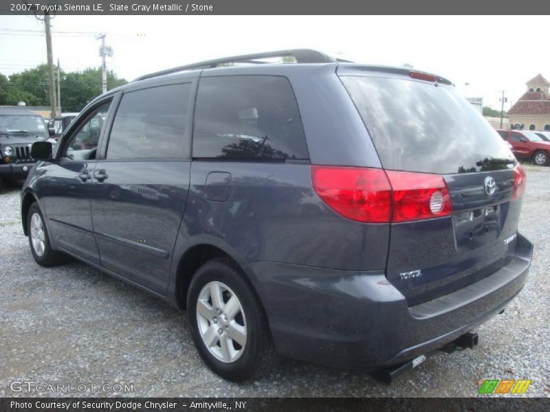 Slate Gray Metallic / Stone 2007 Toyota Sienna LE