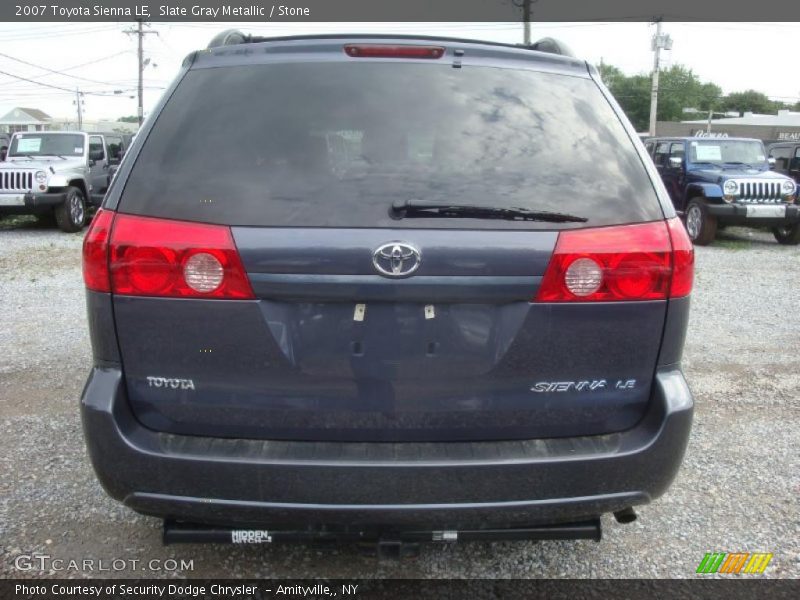 Slate Gray Metallic / Stone 2007 Toyota Sienna LE