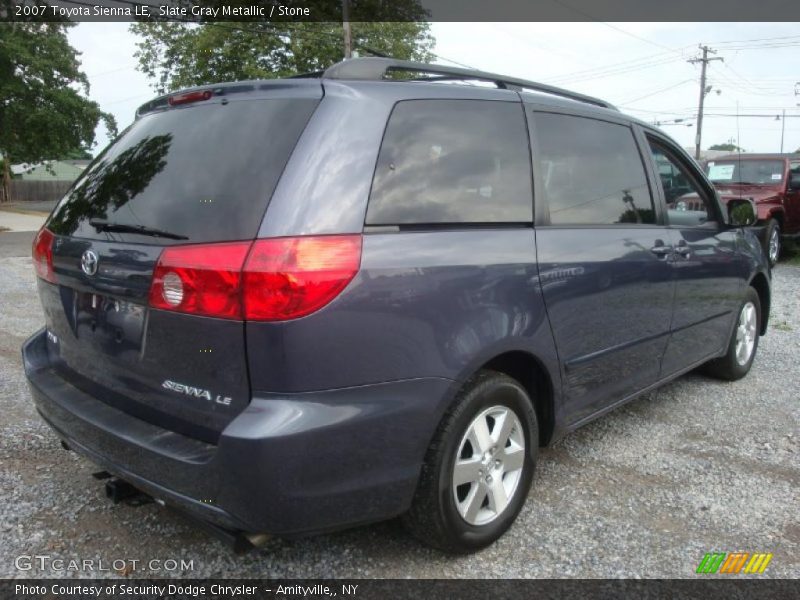 Slate Gray Metallic / Stone 2007 Toyota Sienna LE
