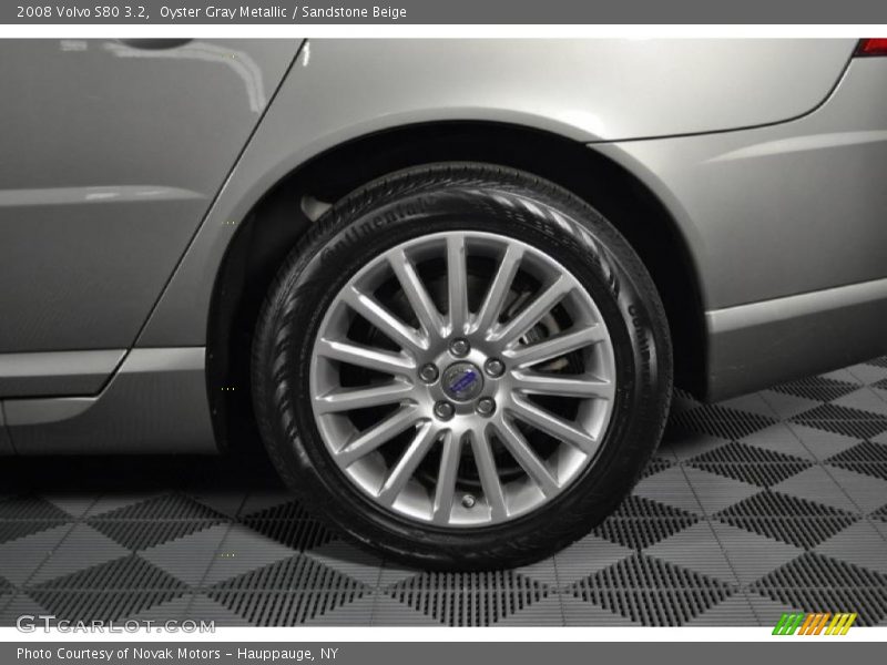 Oyster Gray Metallic / Sandstone Beige 2008 Volvo S80 3.2