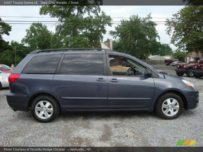 Slate Gray Metallic / Stone 2007 Toyota Sienna LE