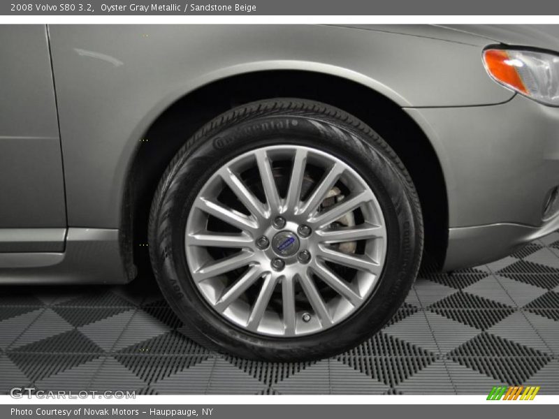 Oyster Gray Metallic / Sandstone Beige 2008 Volvo S80 3.2