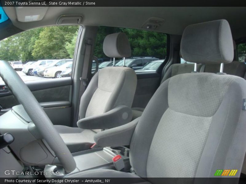 Slate Gray Metallic / Stone 2007 Toyota Sienna LE