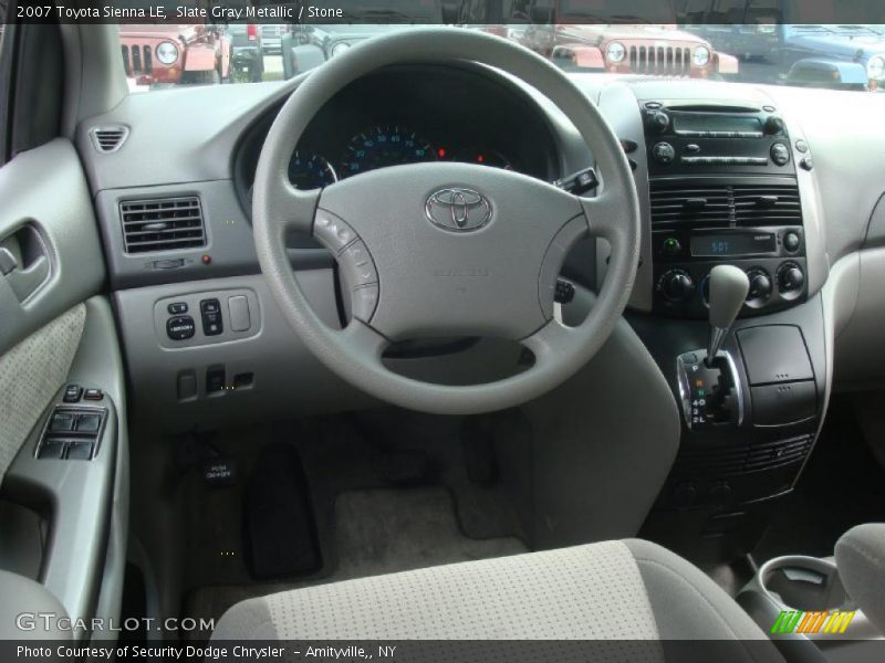 Slate Gray Metallic / Stone 2007 Toyota Sienna LE