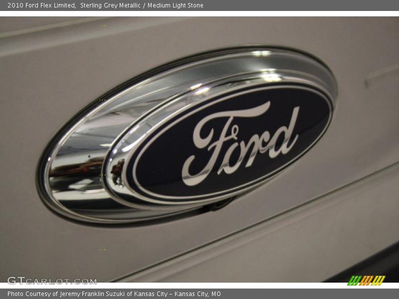 Sterling Grey Metallic / Medium Light Stone 2010 Ford Flex Limited