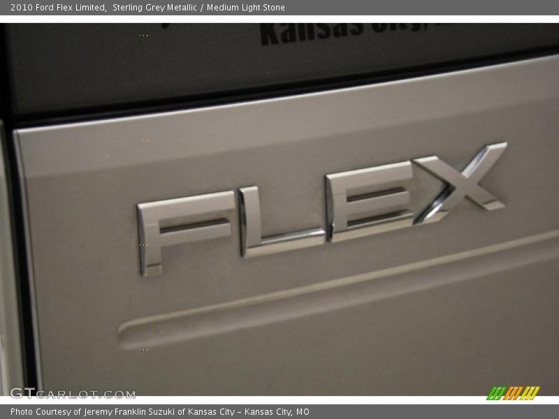 Sterling Grey Metallic / Medium Light Stone 2010 Ford Flex Limited