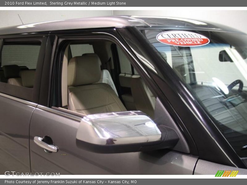 Sterling Grey Metallic / Medium Light Stone 2010 Ford Flex Limited