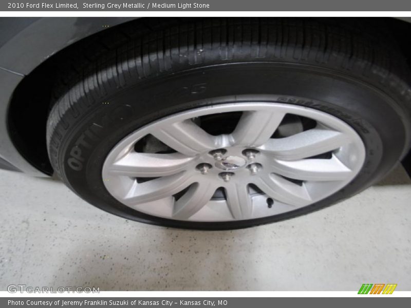 Sterling Grey Metallic / Medium Light Stone 2010 Ford Flex Limited