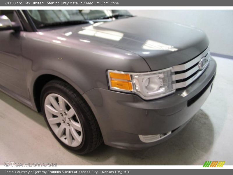 Sterling Grey Metallic / Medium Light Stone 2010 Ford Flex Limited