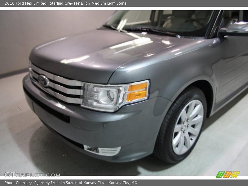 Sterling Grey Metallic / Medium Light Stone 2010 Ford Flex Limited