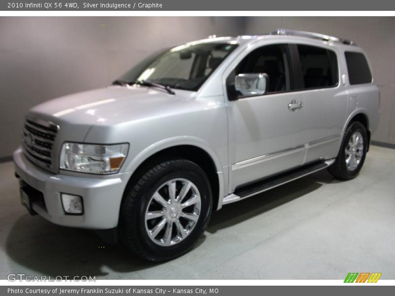 Silver Indulgence / Graphite 2010 Infiniti QX 56 4WD