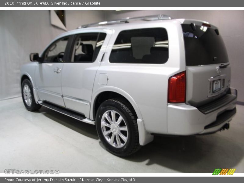 Silver Indulgence / Graphite 2010 Infiniti QX 56 4WD
