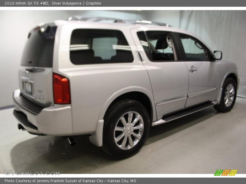 Silver Indulgence / Graphite 2010 Infiniti QX 56 4WD