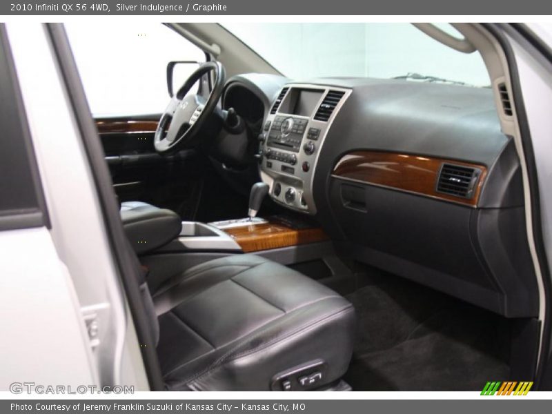 Silver Indulgence / Graphite 2010 Infiniti QX 56 4WD