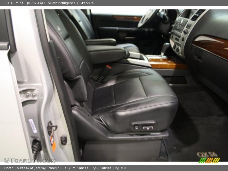 Silver Indulgence / Graphite 2010 Infiniti QX 56 4WD
