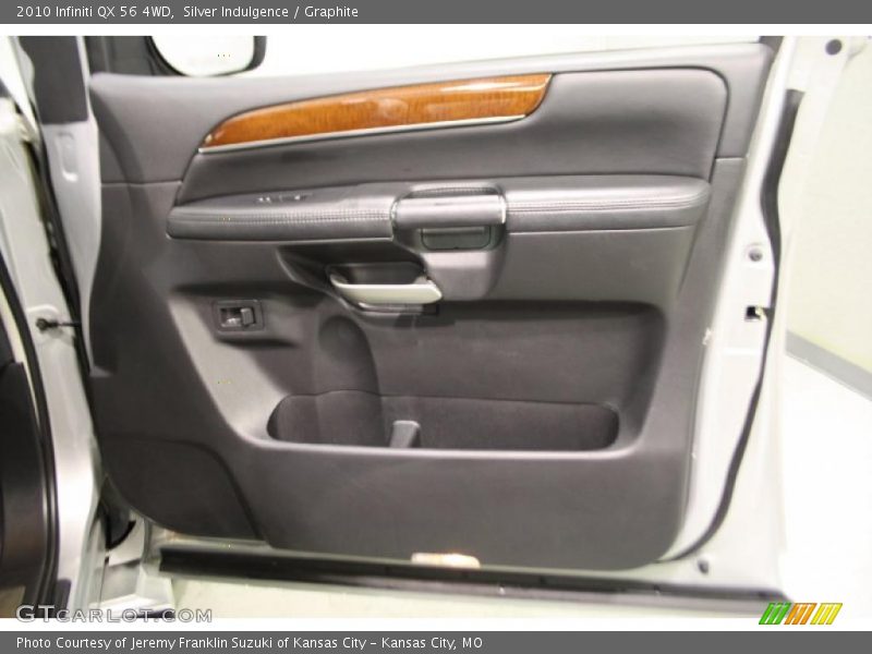 Silver Indulgence / Graphite 2010 Infiniti QX 56 4WD