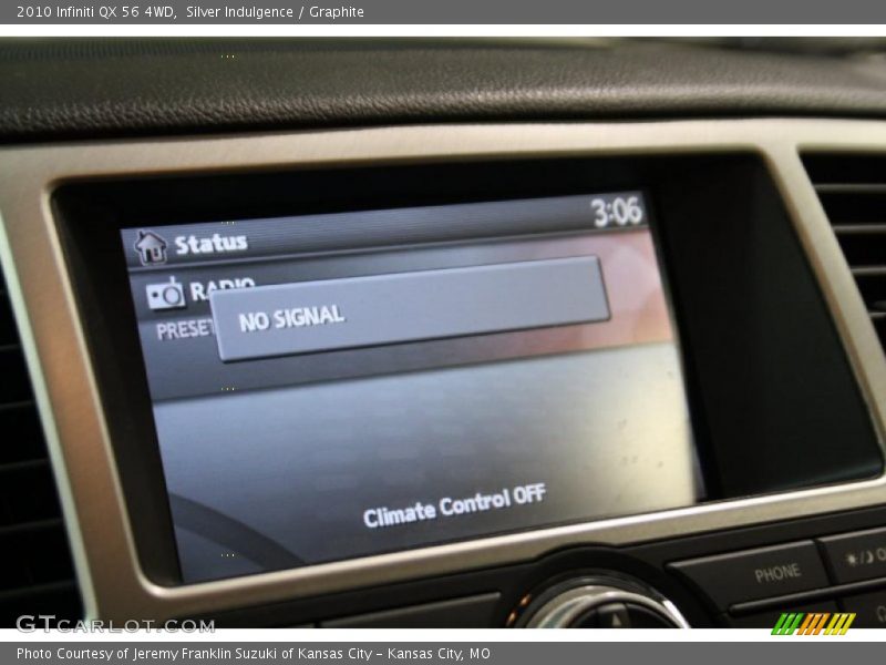 Silver Indulgence / Graphite 2010 Infiniti QX 56 4WD