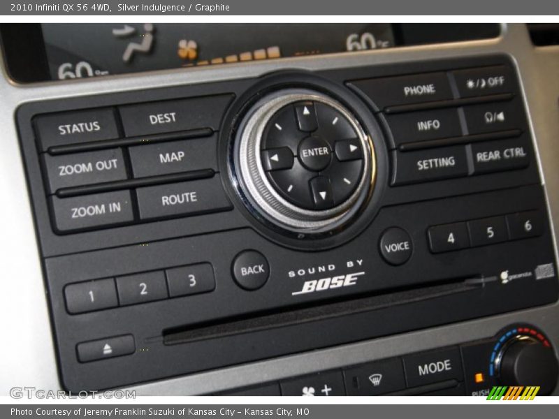 Silver Indulgence / Graphite 2010 Infiniti QX 56 4WD