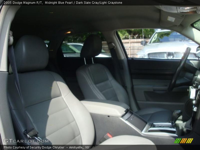 Midnight Blue Pearl / Dark Slate Gray/Light Graystone 2005 Dodge Magnum R/T
